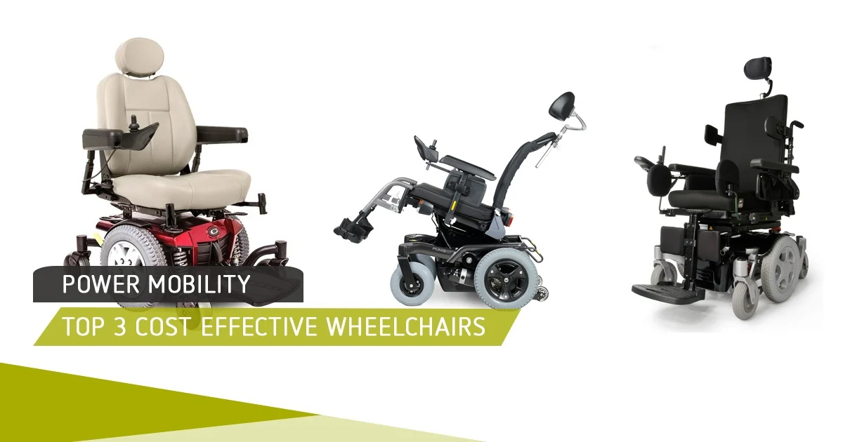 Top 3 Cost Effective Wheelchairs